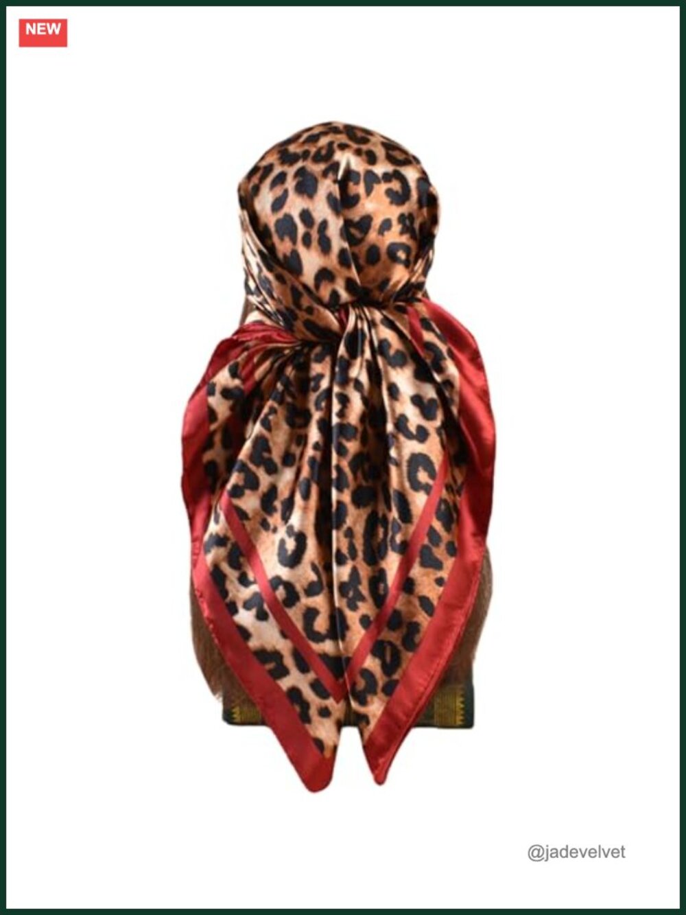 Silky Satin Square Head Scarf for Women Hair Neck Scarves Handbag Accessory